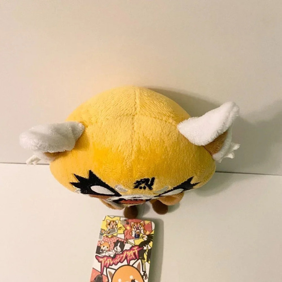2018 Sanrio Aggretsuko Plush Death Metal 7 Inch Small Stuffed Toy - Picture 10 of 14